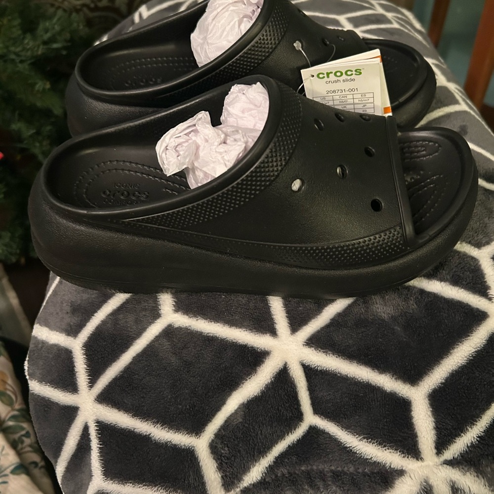 CROCS Black Women’s Classic Slide Sandals